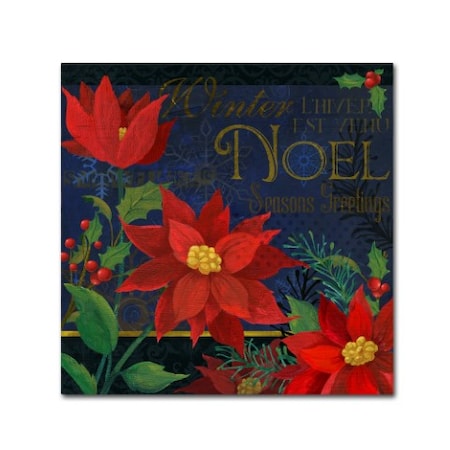 Fiona Stokes-Gilbert 'Noel' Canvas Art,35x35